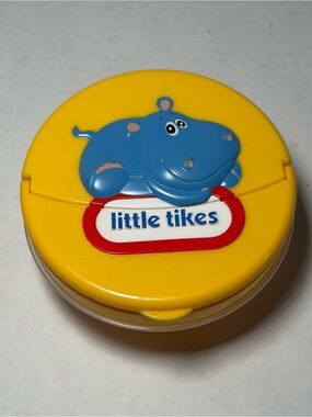 RARE Zak Designs Little Tikes Hippo Food Snack Container